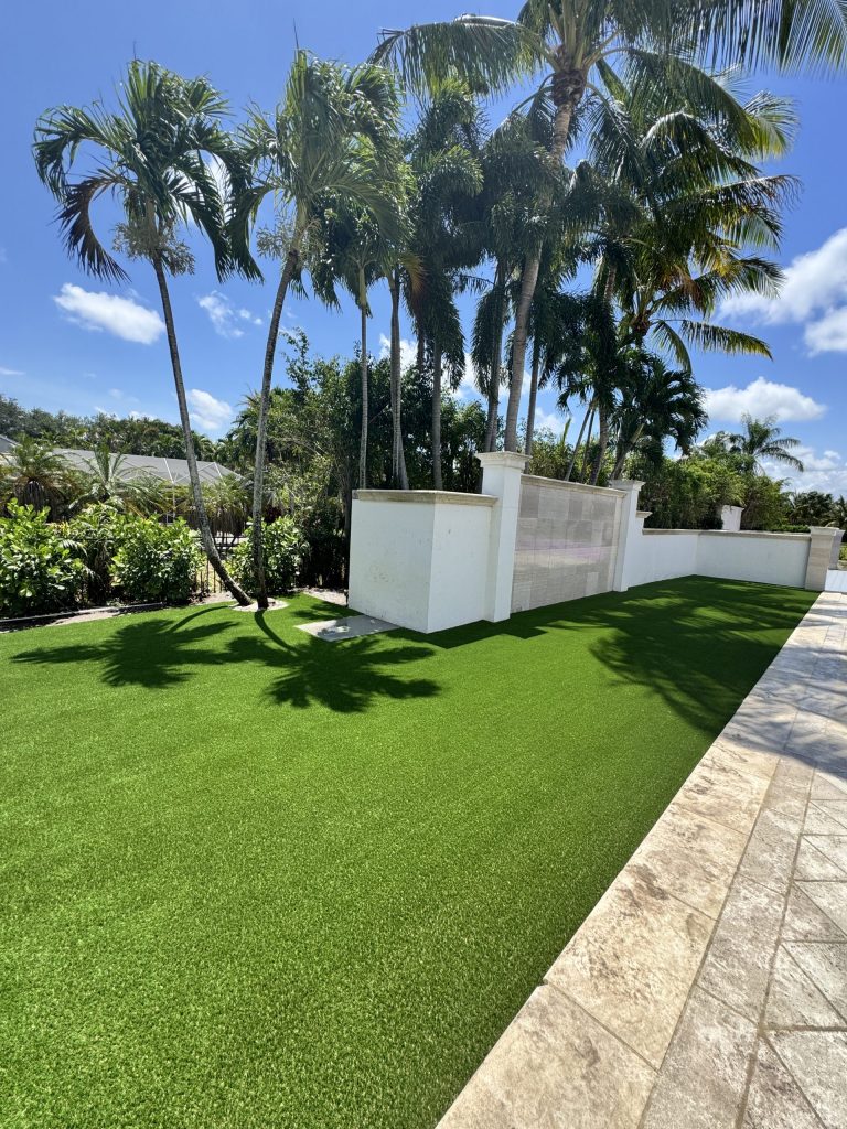 artificial grass cleaning in deerfield beach