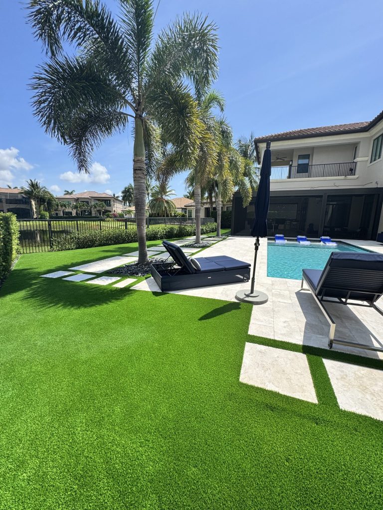 artificial grass maintenance service in deerfield beach