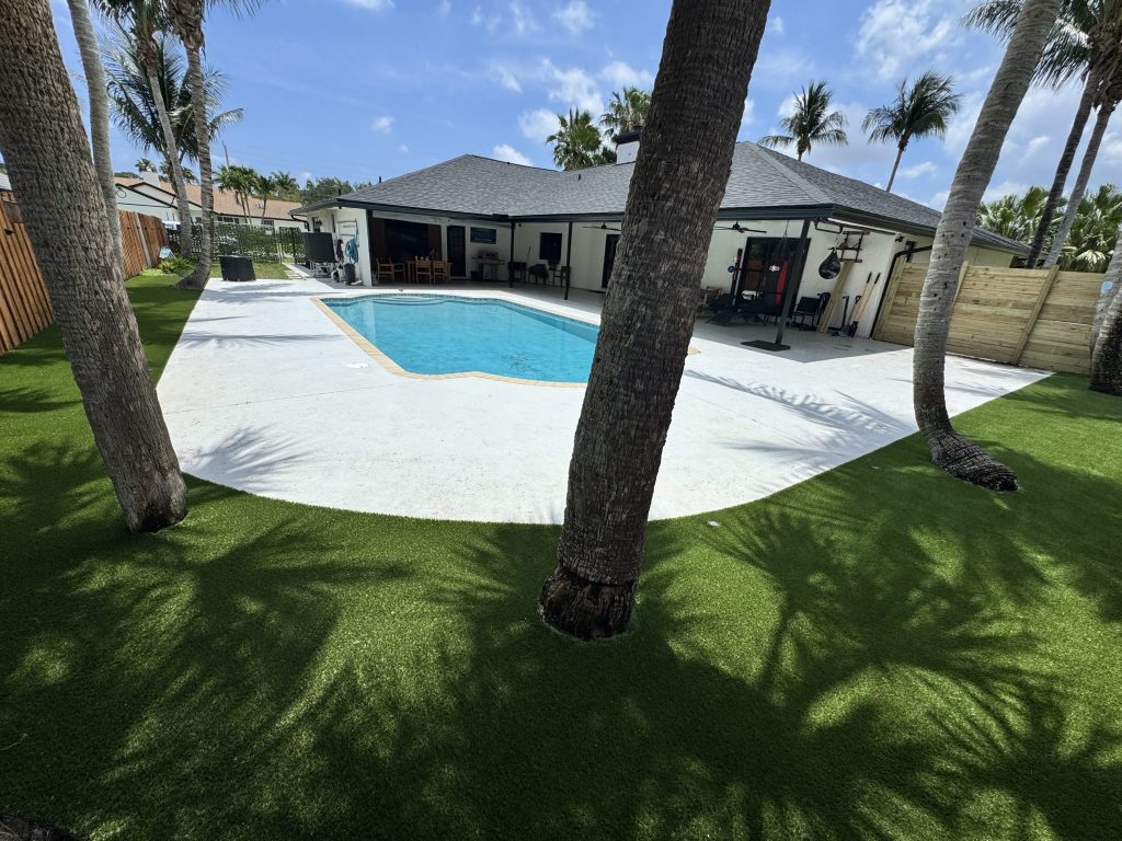 artificial truf cleaning palm beach gardens