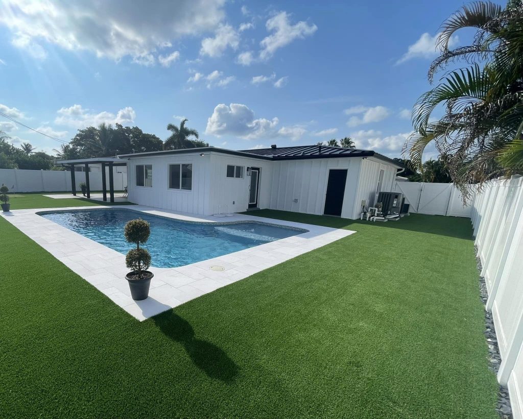 Artificial turf cleaning in West Palm Beach